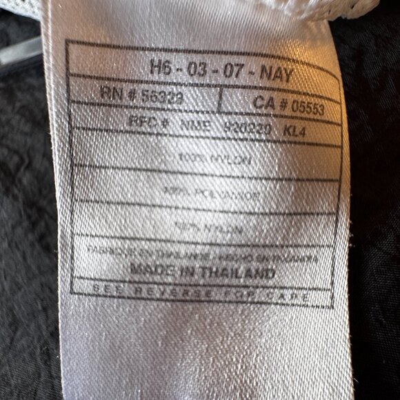 VTG Nike Swim Shorts Mens XL Black 90s Mesh Liner Big Swoosh Logo - Picture 13 of 14